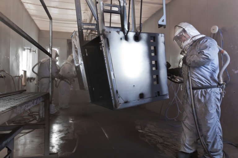 Powder coat capabilities at Maysteel