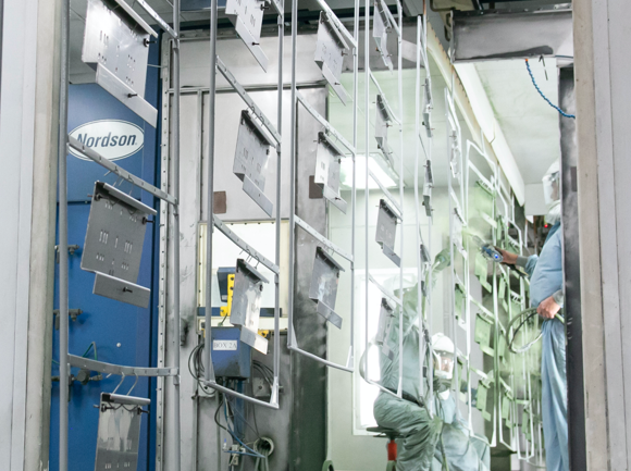 All Facilities House Powder Coat Paint Capabilities